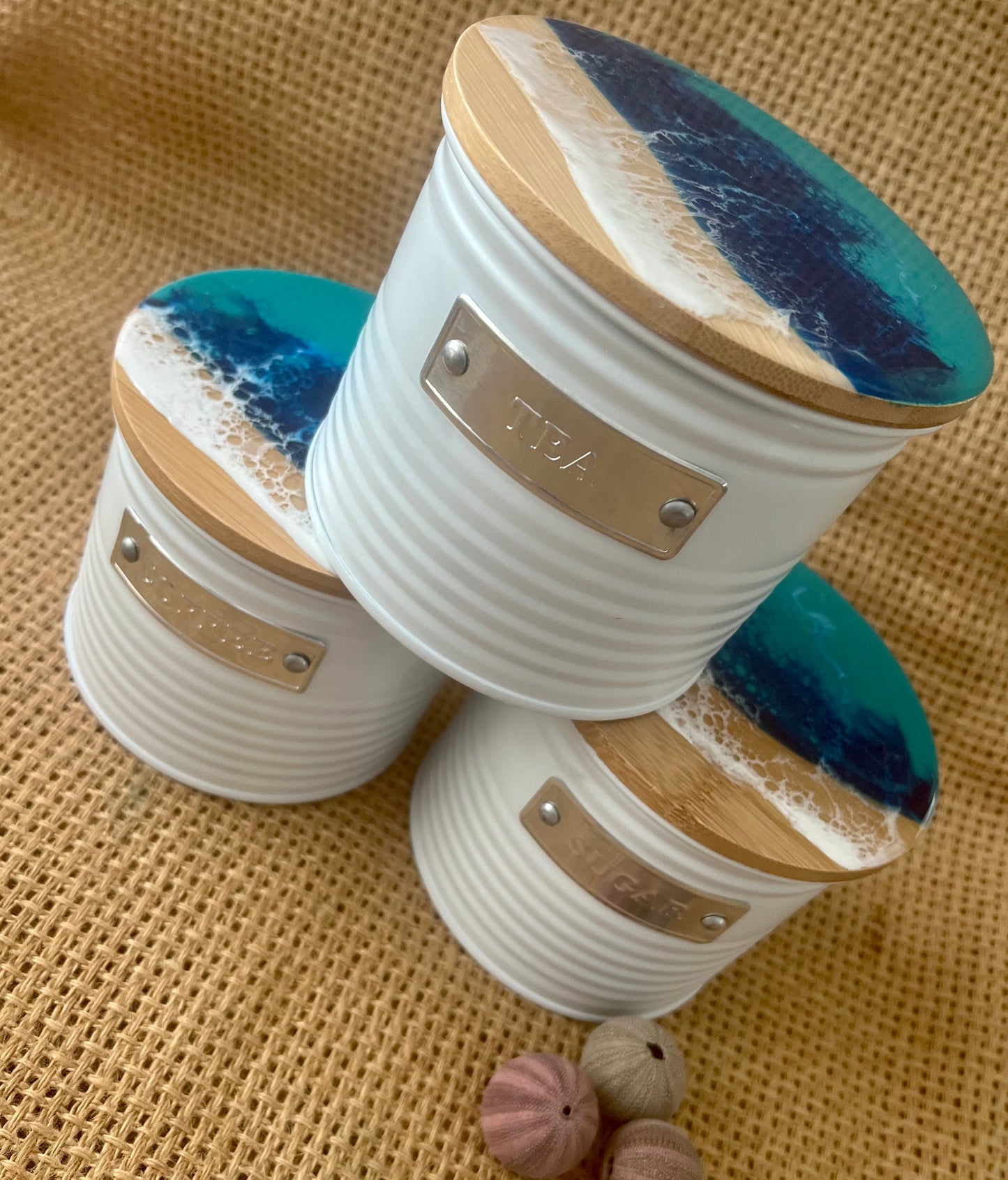 Tea, Coffee & Sugar Canisters